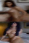Horny girls rutting pillows